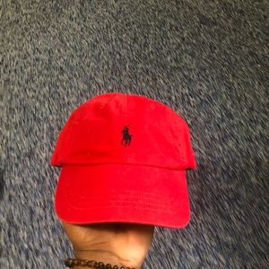 Red Polo Hat